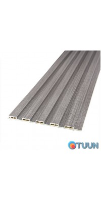 Decorative WPC wall strip gray 3000x150x9mm SW-00001870