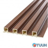 Декоративная стеновая рейка капучино 3000*160*23мм (D) SW-00001538