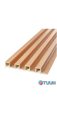 Decorative WPC wall batten alder 3000x160x23mm SW-00001539