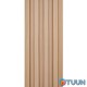 Decorative WPC wall strip oak 3000x160x23mm SW-00001855