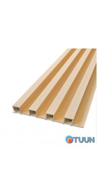 Decorative WPC wall strip light wood 3000x160x23mm SW-00002572-