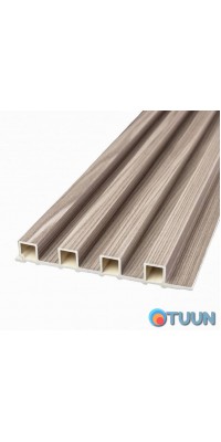 Decorative WPC wall strip gray walnut 3000x160x23mm SW-00001856