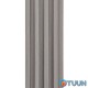 Decorative WPC wall strip steel gray 3000x160x23mm SW-00001528