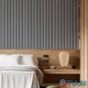 Decorative WPC wall strip tin 3000x160x23mm SW-00001530