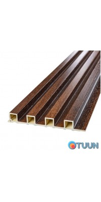 Decorative WPC wall strip chestnut 3000x160x23mm SW-00001536