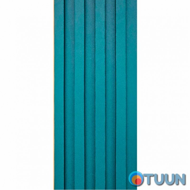 Decorative WPC wall strip dark turquoise 3000x160x23mm SW-00001863