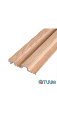 Decorative strip PS beech 2900x120x20mm SW-00002145-