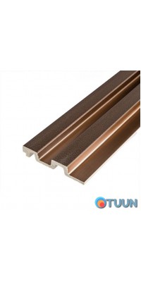 PS decorative strip for brown leather with bronze 2900x120x20mm SW-00002147-
