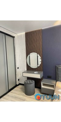 Decorative strip PS dark walnut 2900x120x12mm SW-00001745