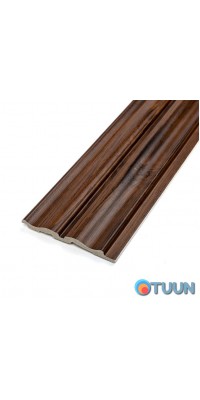 Decorative strip PS bronze wenge 2900x120x12mm SW-00002144-