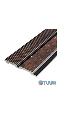 Decorative strip PS copper with gold inclusions 2900x120x12mm SW-00001747