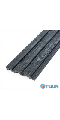 Decorative strip PS dark graphite 2900x120x12mm SW-00002128
