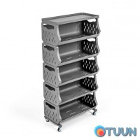 Universal five-tier storage rack 60*30*123cm SW-00002261 Universal five-tier storage rack 60*30*123cm SW-00002261