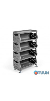 Universal storage rack four-tier 60*30*100cm SW-00002260