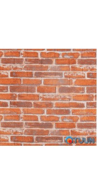 Decorative 3D panel under red Ekaterinoslav brick, self-adhesive 700x770x3mm (044-3) SW-00000696