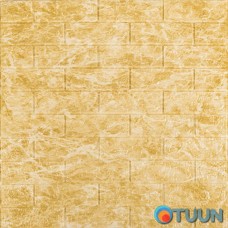 Decorative 3D panel self-adhesive brick Beige marble 700x770x3mm (062-3) SW-00000694