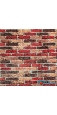 Self-adhesive decorative 3D panel for beige-brown brick Ekaterinoslav 700x770x3mm (047-3) SW-00000695