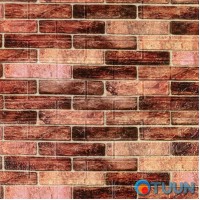 179-3 Панель стінова 3D 700мм*770мм*3мм BROWN (цегла) (D) SW-00001771