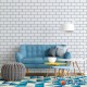 Self-adhesive vinyl tile 600x600x1.5mm, price per 1 piece (SVP-208) Gloss SW-00000515