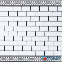 Самоклеющаяся виниловая плитка 600х600х1,5мм, цена за 1 шт. (СВП-210) Глянец SW-00000534