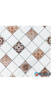 Self-adhesive vinyl tiles 600x600x1.5mm, price for 1 piece. (SVP-214) Gloss SW-00000520