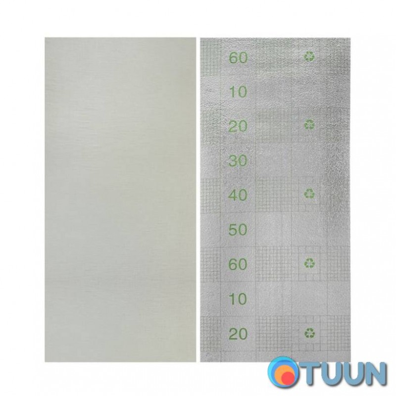 Self-adhesive vinyl tile in a roll gray flax 0.6 * 3m * 2mm Mat SW-00002043