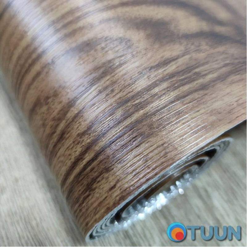 Self-adhesive vinyl tile in a roll chestnut 3000x600x2mm Mat SW-00001178