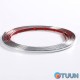 D-образный молдинг 3m*8mm*4mm СЕРЕБРО (D) SW-00001552