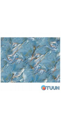 Self-adhesive vinyl tile set (6 rolls) turquoise 3600x2800x2mm SW-00001459
