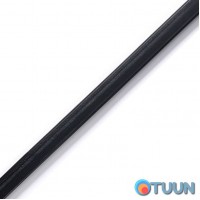 T-образный молдинг 3000х12х4мм Черный SW-00001163