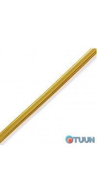 D-shaped molding 3m*8mm*4mm GOLD (D) SW-00001551
