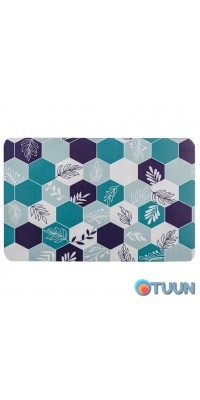 Moisture-absorbing mat hexagons 38*58CM*3MM (D) SW-00001562