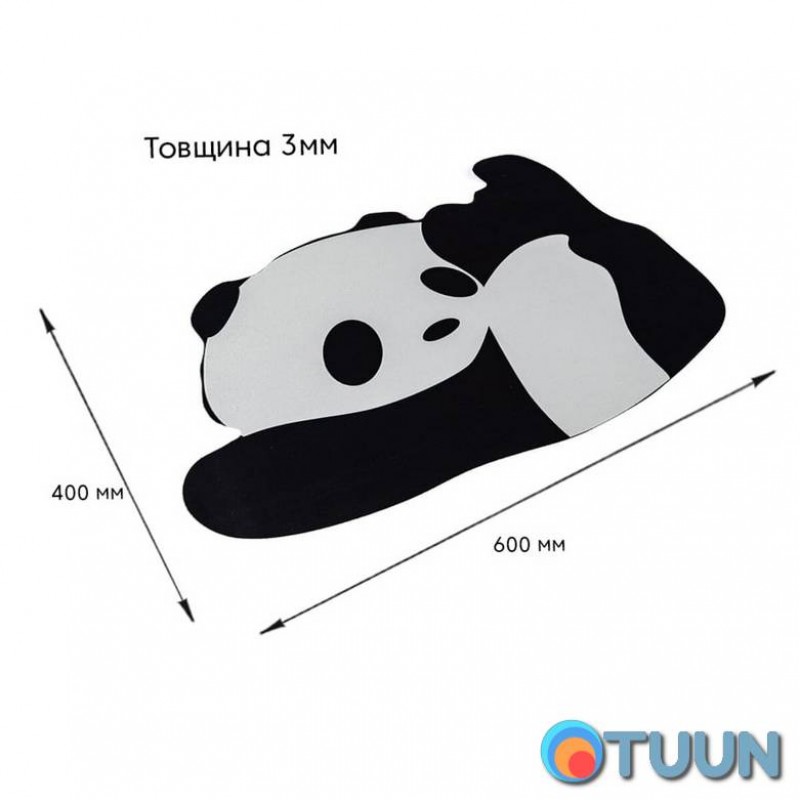 Moisture-absorbing mat Panda 40*60CM*3MM(D) SW-00002563