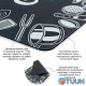 Moisture-absorbing mat 50*80CM*3MM (D) SW-00001888