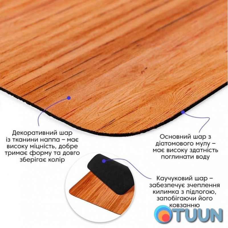 Moisture-absorbing mat 40*60CM*3MM(D) SW-00002557