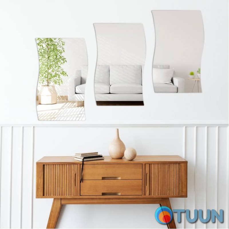 Acrylic self-adhesive mirror 270*420mm*2mm SW-00001519